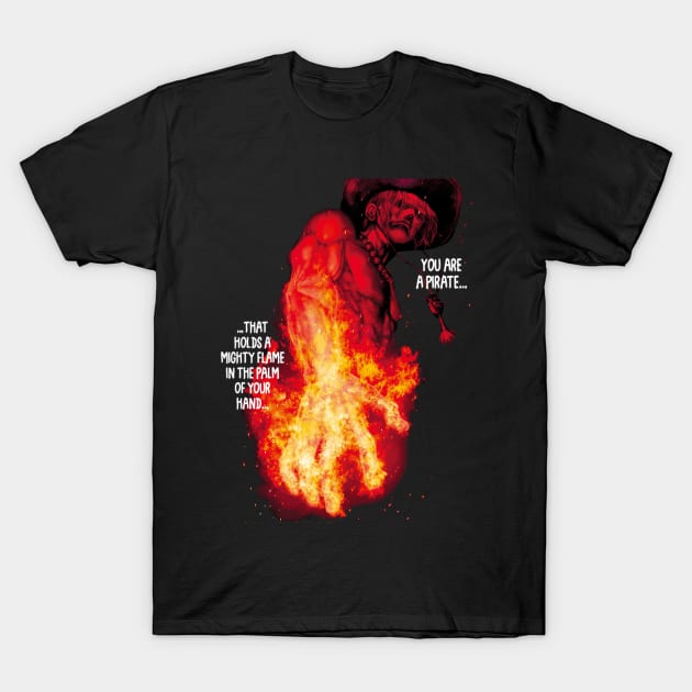 Firefist Ace T-Shirt by BeragonRe